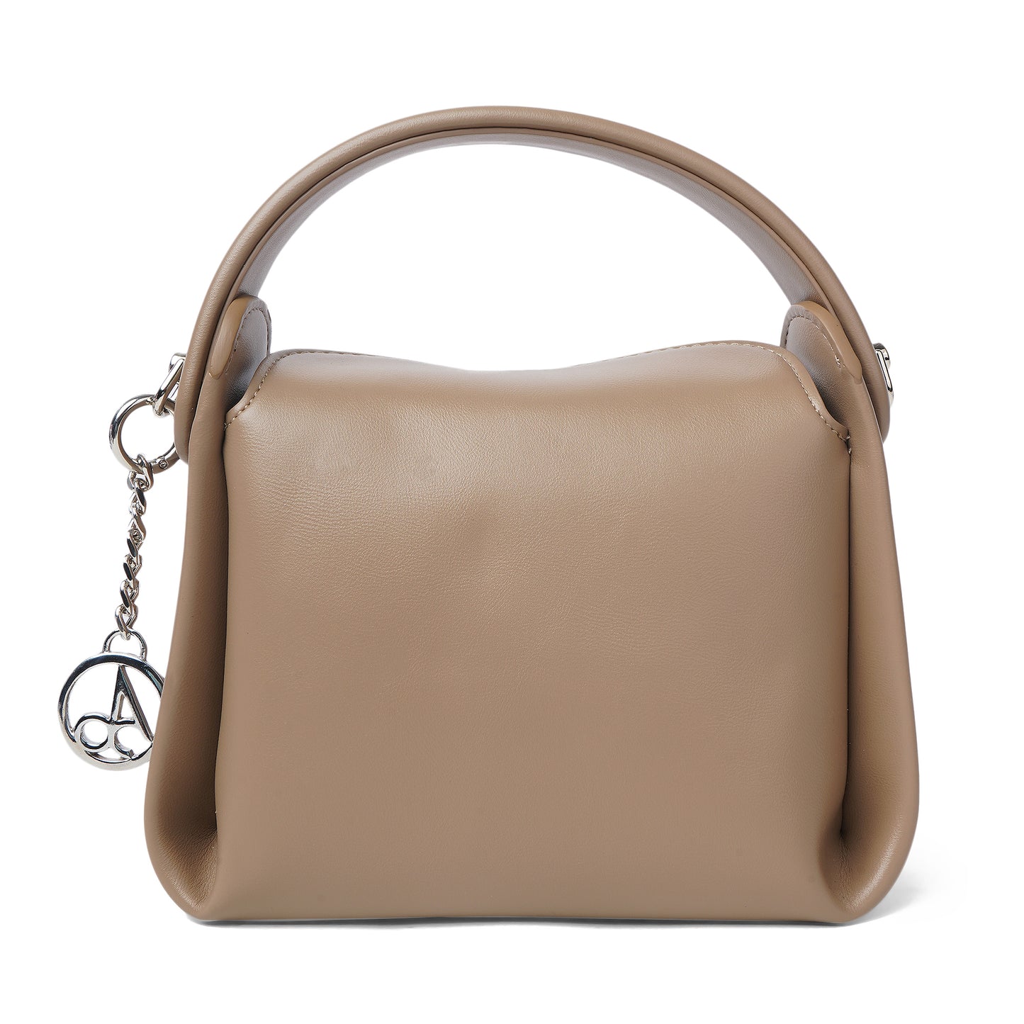 Élan Soft Satchel-Café Crème