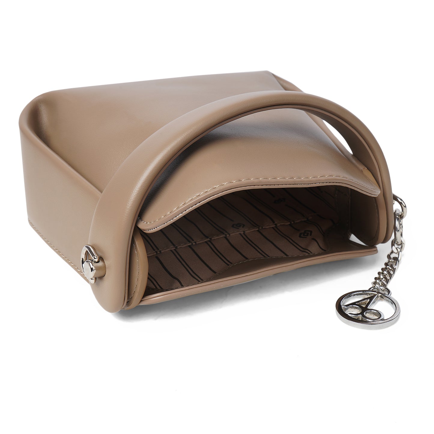 Élan Soft Satchel-Café Crème