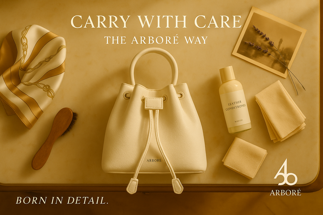 Carry with Care: How to Love Your Leather the ArBoré Way