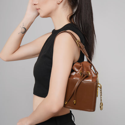Hexa Charm Bucket – Cocoa Chic